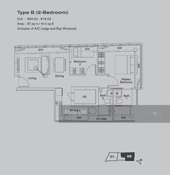 Vetro (D12), Apartment #289180051
